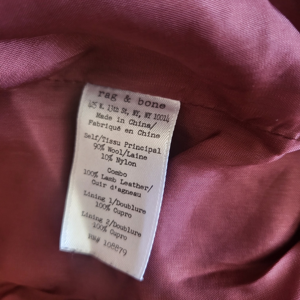 Rag & Bone Camden Varsity Jacket - image 4